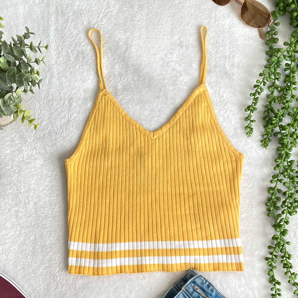 Forever 21 Yellow Tank